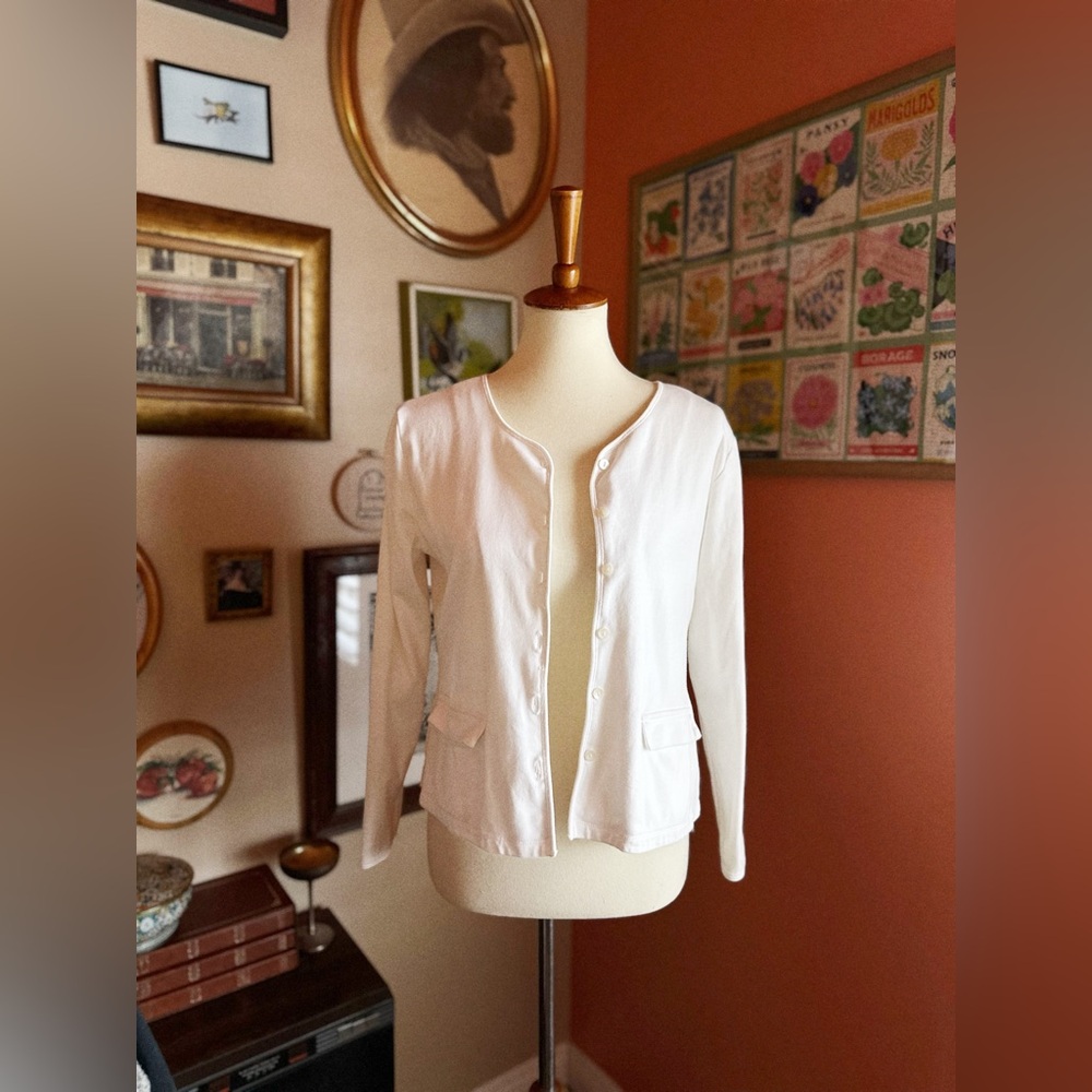 Vintage Valerie Steven’s Pima Cotton Cardigan